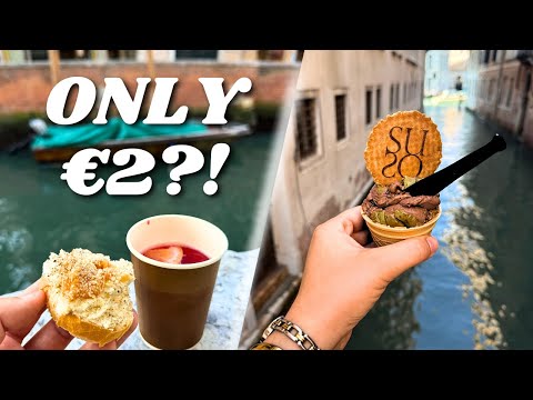 Budget Eats Drinks in Venice Italy