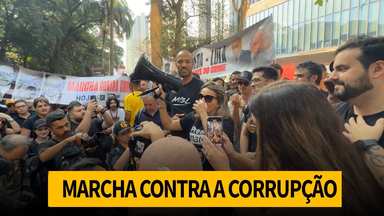 Mbl realiza ato público contra a corrupção com foco em pautas de transparência