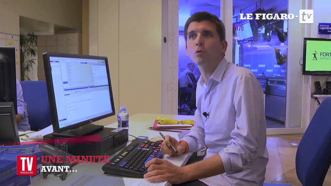 Thomas Sotto : une minute avant le direct sur Europe 1