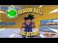 ALL DRAGON BALL LOCATIONS!  DB Online Generations - YouTube
