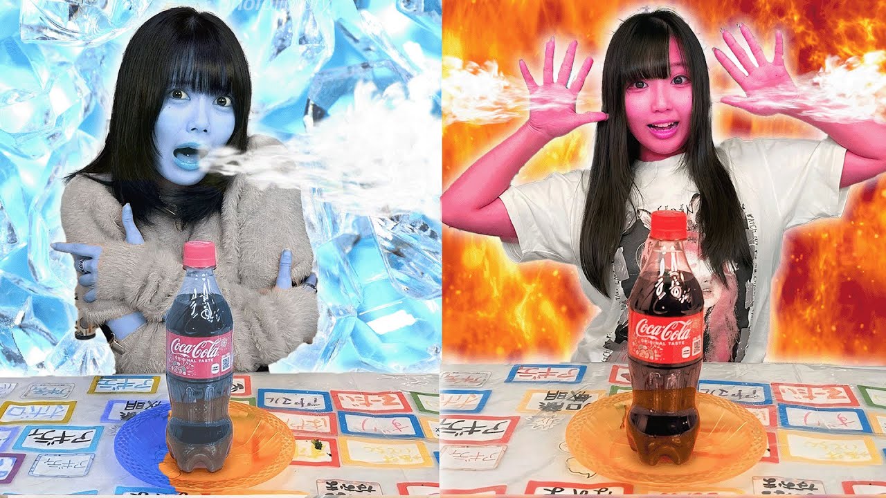 冷たい食べ物VS熱い食べ物対決したら喧嘩勃発！？