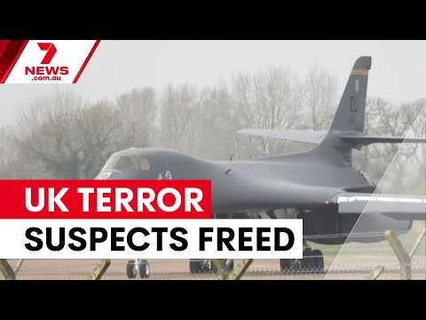 Trump slams UK release of 5 terror suspects | 7NEWS