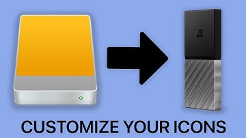 How to Change Drive Icons on macOS (2020)