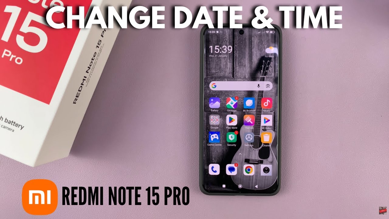 How To Change Date & Time On Redmi Note 15 Pro
