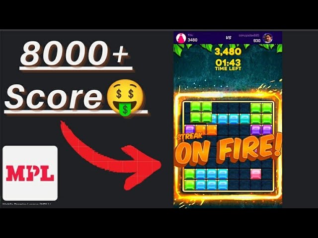 Play Block puzzle Game Online & Earn Real Cash with MPL