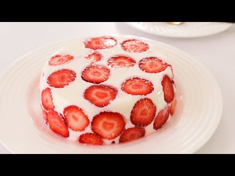 Make this if you have strawberries and yogurt! No oven, No egg! Extremely easy and delicious!