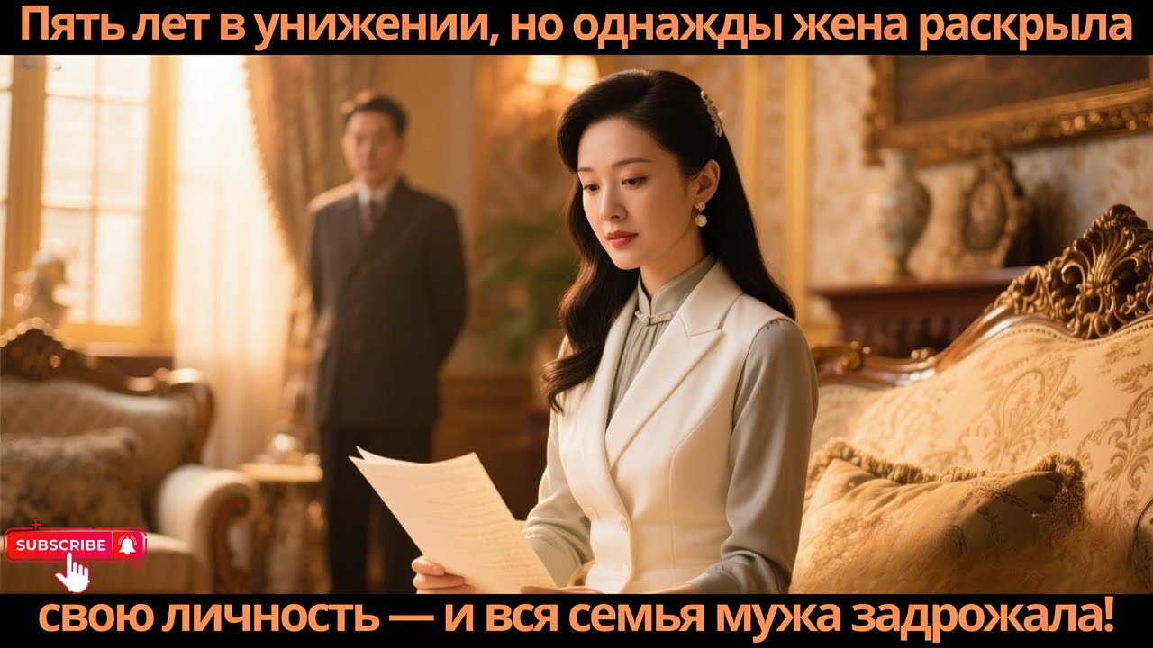 Пять лет в унижении, но однажды жена раскрыла свою личность — и вся семья мужа задрожала!