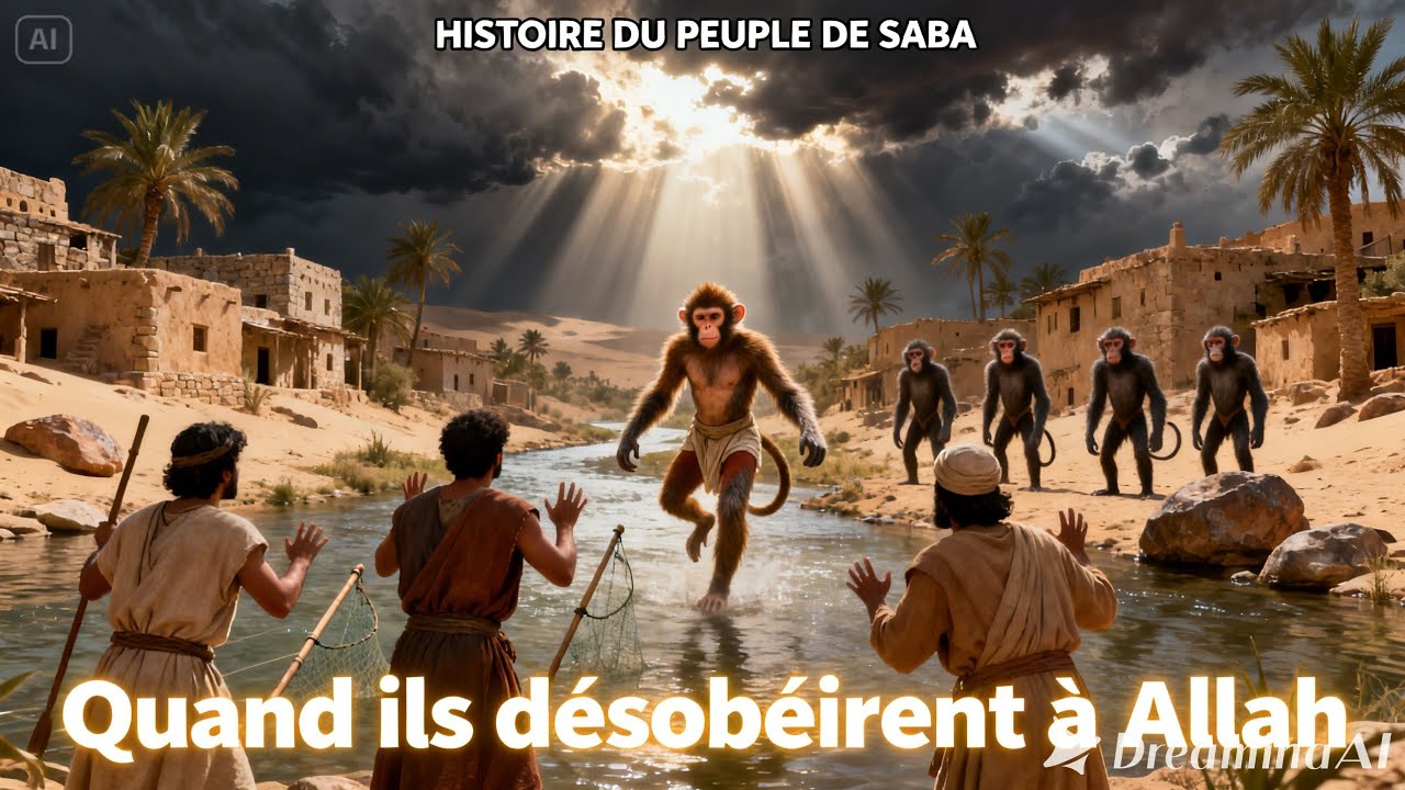 L'histoire du peuple transformé en singes dans le Coran (explication complète) 