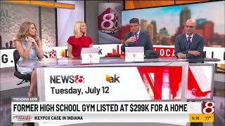 Former high school gym in Indiana listed at $299K
