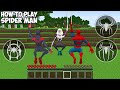 HOW TO PLAY SPIDER MAN in MINECRAFT! COMPILATION REALISTIC SUPERHEROES GAMEPLAY Animation!