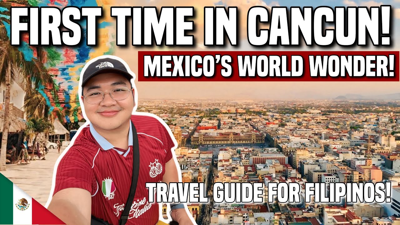 FIRST TIME IN CANCUN: MEXICO’S WORLD WONDER! 🇲🇽 | Ivan de Guzman