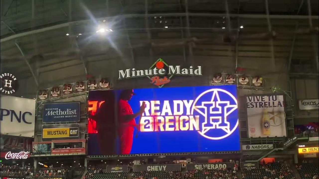 Astros vs San Francisco Giants Starting Lineups Minute Maid Park 5/1/23 YouTube