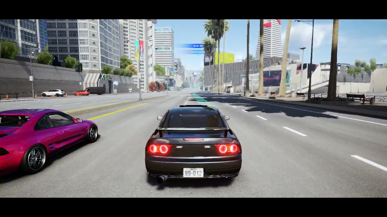 Saya bermain CarX Street diponsel, Game balap yang sangat bagus 👍