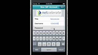Netcelerate VoIP Mobile Application Installation screenshot 4