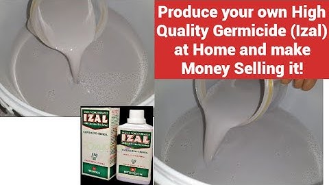 Izal Germicide Production Full Recipe, Easy Steps! How to make Izal Liquid Antiseptic at Home!