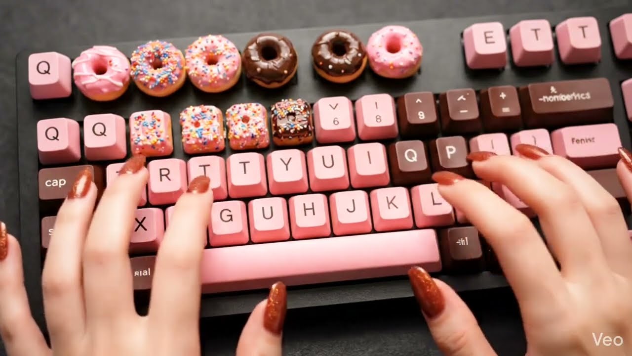 Future ASMR Experience ✨ Soft AI Whisper Keyboard Typing (No Talking)