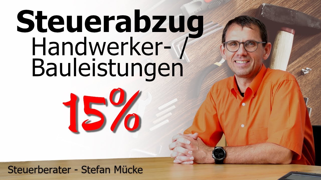 Update Gefahr durch 15%ige Steuerabzugspflicht bei Handwerkerleistungen. Pflicht trifft jeden Unternehmer!