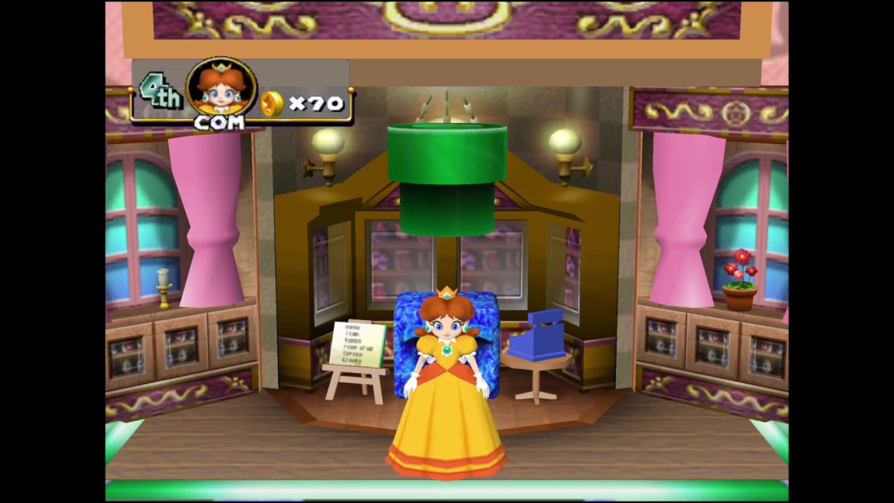 Mario Party 4  -Extra Room Mini Board Mad Dash