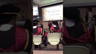 Valedictorian Address - NTU School of CEE Convocation 2017
