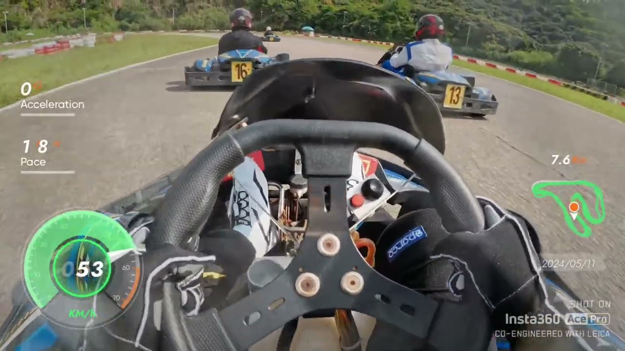 2024/05/11 Lightsout Racing Club 技術研討會 60cc 正賽 - 深圳沙井極速賽車場 （中游混戰、Rally式上草）