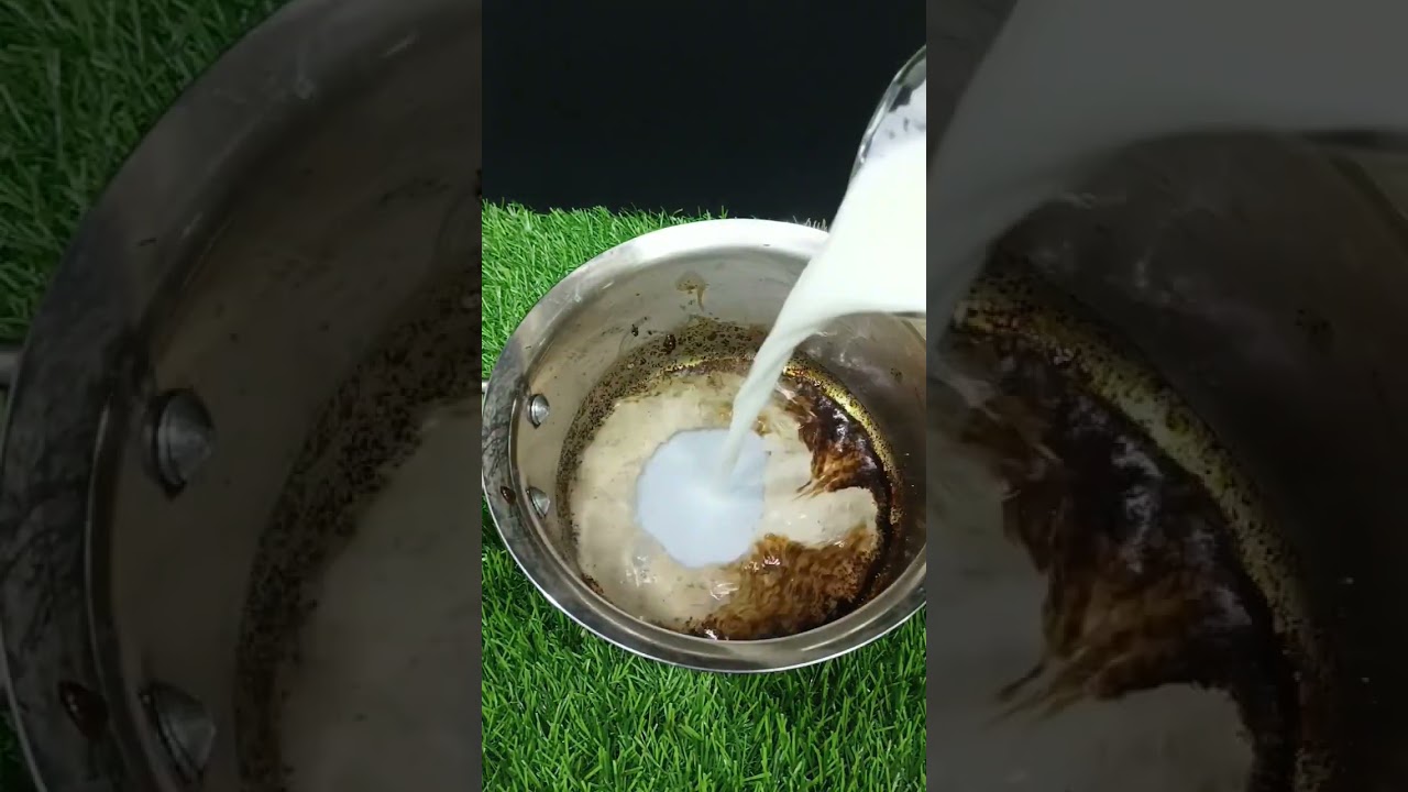 Roasted tea recipe|Roasted milk tea recipe  