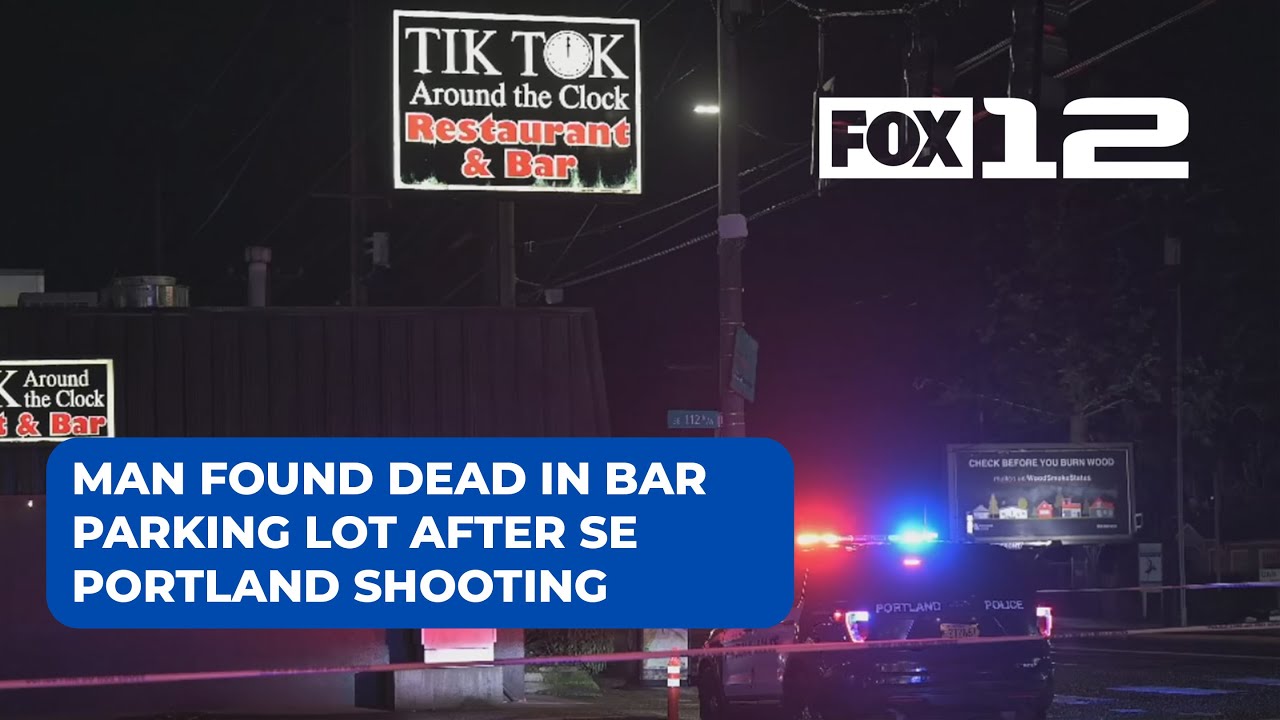 Man found dead in bar parking lot after SE Portland shooting - YouTube