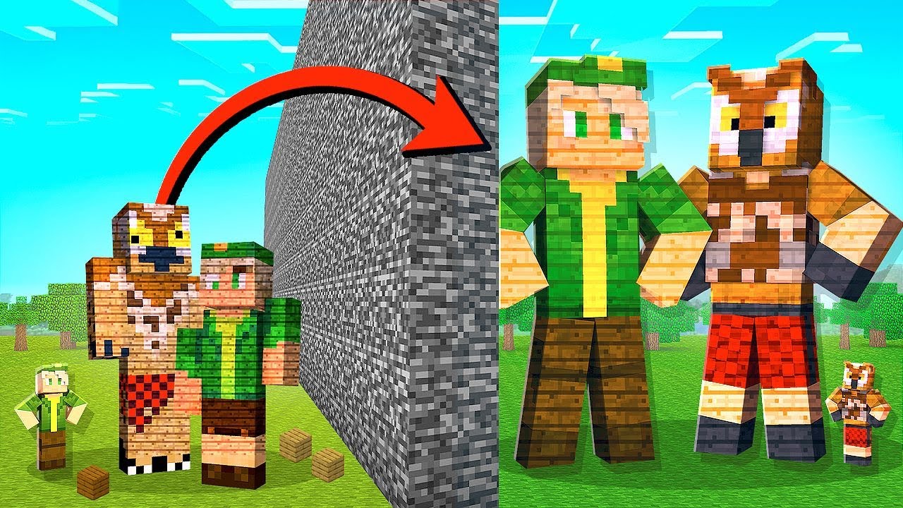 Batalla De Construcción de ESTATUAS en Minecraft!