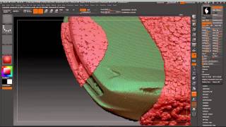 Ferrari Zbrush - Nanomesh Speed Sculpt