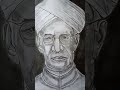 happy teacher day # Sarvepalli radhakrishnan #pencilportrsit #vlogs # shorts.