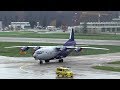 Ruby Star Antonov AN-12BP departure at Zurich Airport - great sound & smokey takeoff!