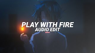 play with fire - sam tinnesz [edit audio] Resimi