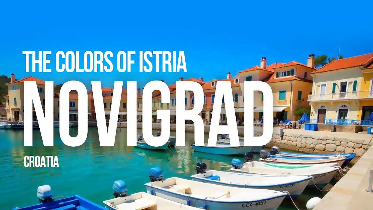Новиград, Хорватия: Спокойное средиземноморское очарование в ярком приморском городке