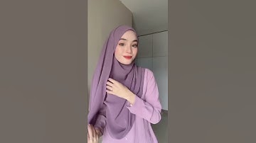 TUTORIAL SHAWL| TUTORIAL SIMPLE| TUTORIAL TUDUNG |RAYA HAJI