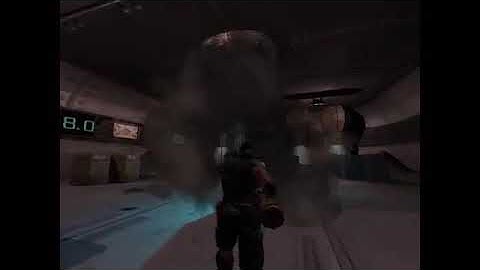 Doom 3 Third Person - Headbutting a Hellknight to Death