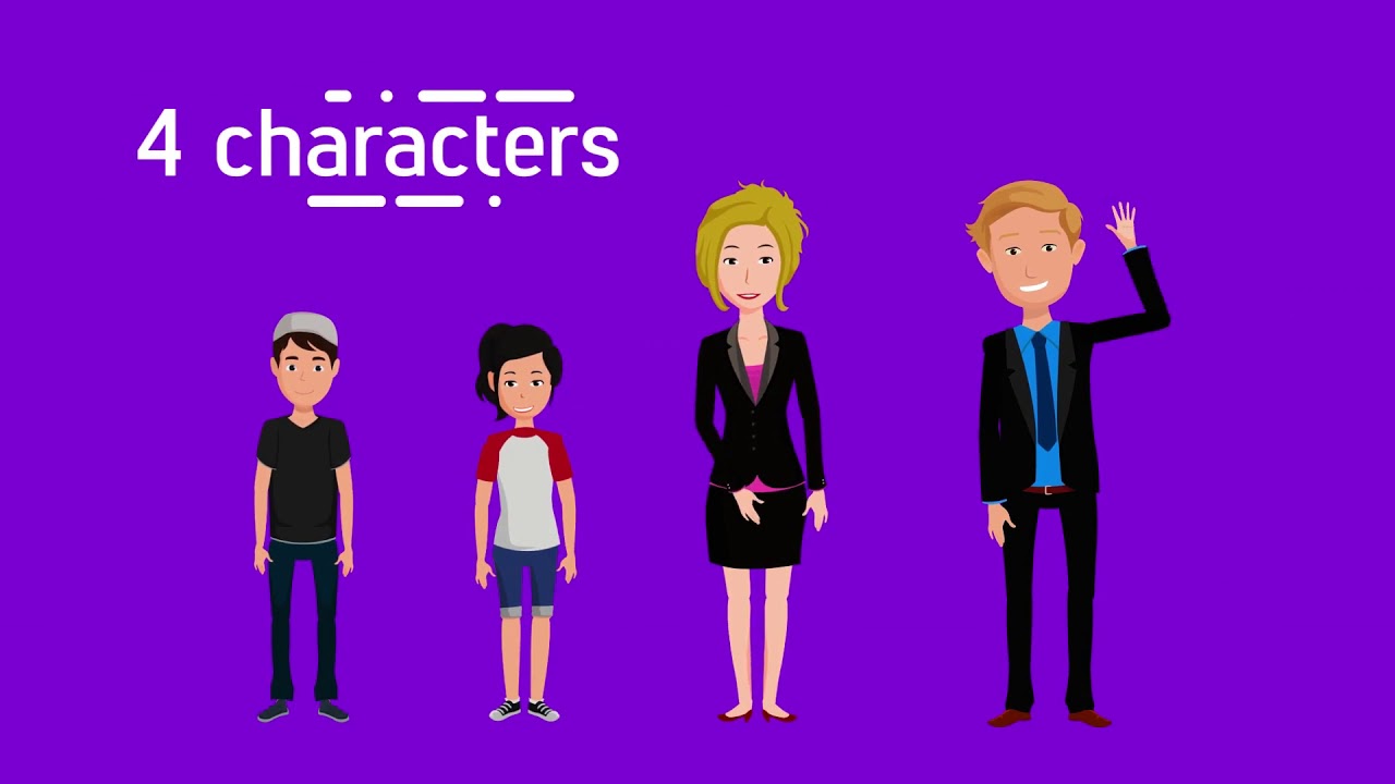 Explainer Video ToolKit Character City | After Effects template