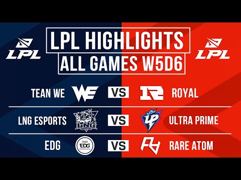 LPL Highlights ALL GAMES Week 5 Day 6 | LPL Spring 2024