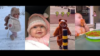 En Tatli Bebek Vi̇deolari-Ti̇ktok Bebekler Derlemesi̇-Eğlenceli̇ Bebekler -Ti̇ktokta Bebekler