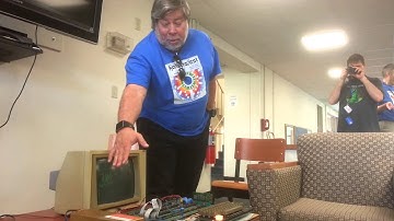 Woz and an Apple I at Kansasfest 2013