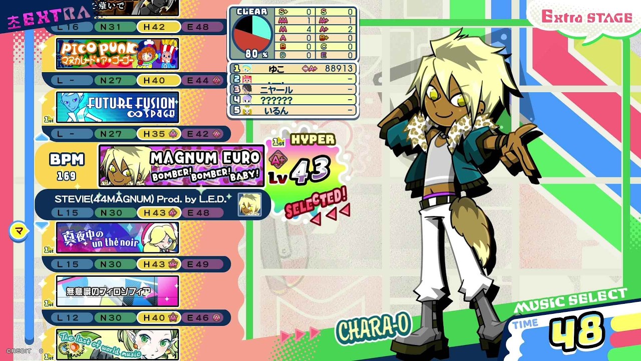 [ポップン High☆Cheers!!]  BOMBER! BOMBER! BABY! (マグナムユーロ / MAGNUM EURO) Hyper mirror