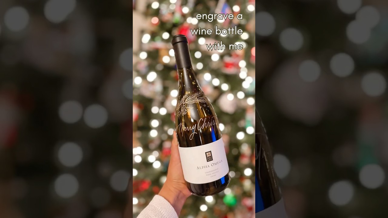 Hand Engraving Tutorial: Engrave A Wine Bottle With Me