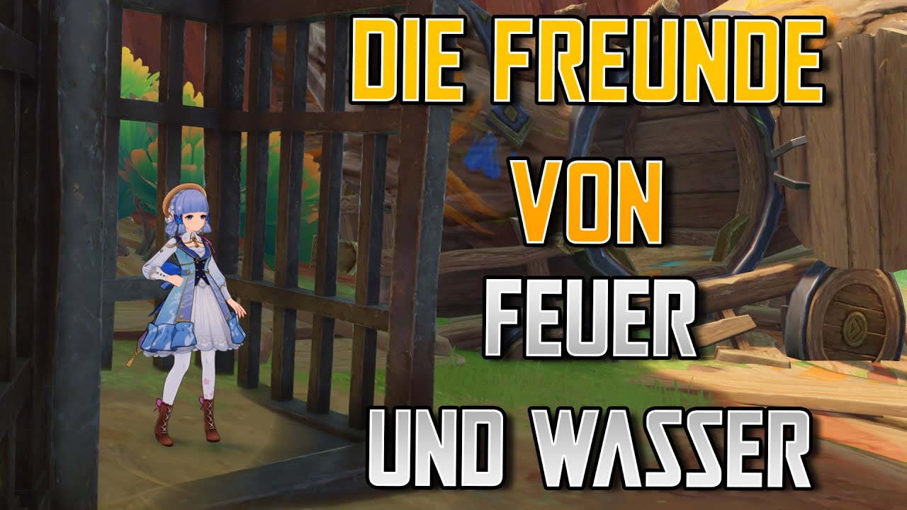 Genshin Impact Freunde In Die Kanne Einladen In den Spuren des von den Drachen Auserwählten - Die Freunde von Feuer