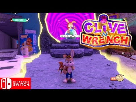 Clive N Wrench Nintendo switch gameplay - YouTube