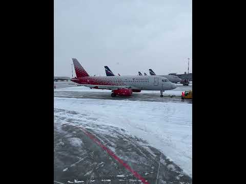 #ssj100 #rossiyaairlines #шереметьево