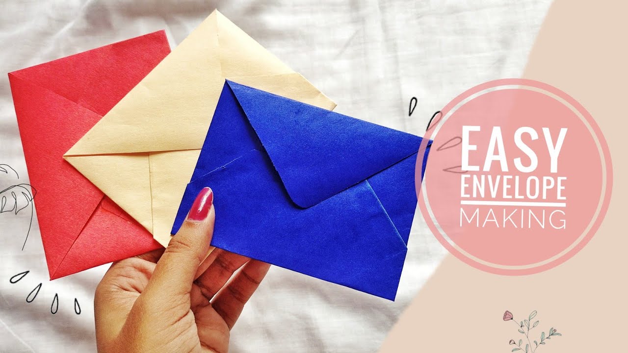 || How To Make Paper Envelope || DIY Paper Envelope Making || - YouTube