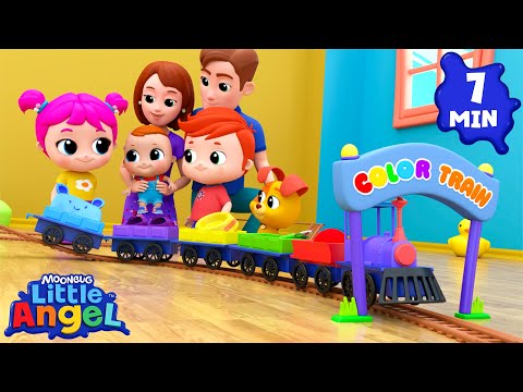 Color Train Song | | Little Angels Kids Cartoons/Songs & Nursery Rhymes