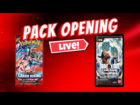 DBZ and Pokemon  Pack Opening !packs