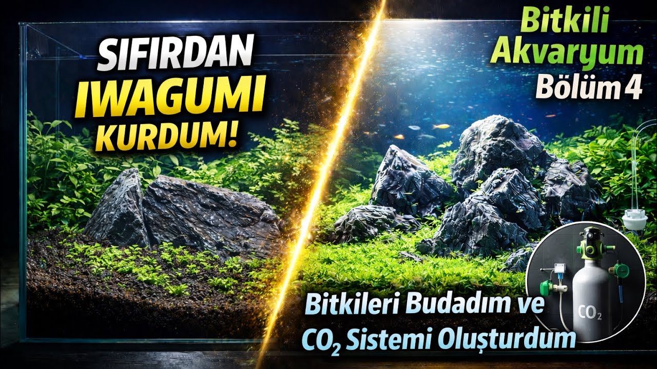 BÖLÜM 4 – Budama + Ev Yapımı CO₂! Tank Artık Gerçek Formuna Giriyor 🚀🌱