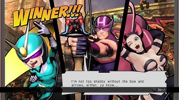 ULTIMATE MARVEL VS. CAPCOM 3 Felicia,Hawkeye,Viewtiful Joe Gameplay Request