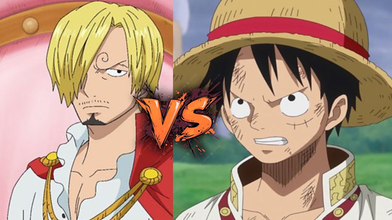 Luffy vs Sanji DUBLADO no anime One Piece