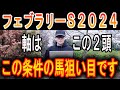 【フェブラリーステークス 2024】軸はこの2頭!妙味抜群!#ニートボクロチキン #フェブラリーステークス2024